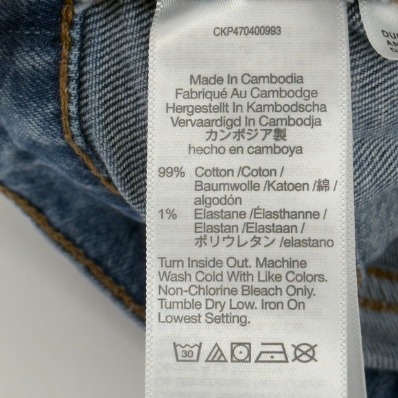 Madewell Perfect Vintage Flare Jeans 31 /‎ 12 Blue Stretch Denim Boho Western - Picture 11 of 12